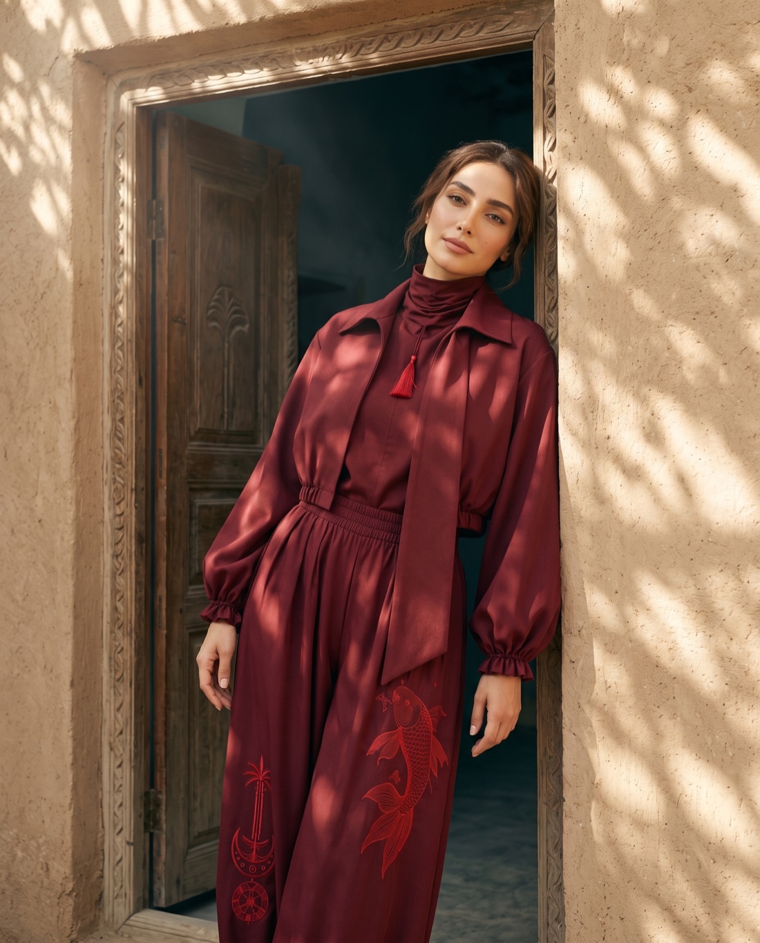 Anar Silk Set